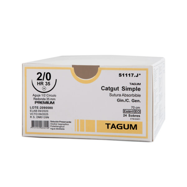 SUTURA CATGUT SIMPLE