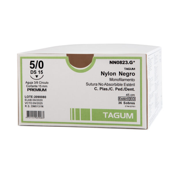 SUTURA NYLON NEGRO