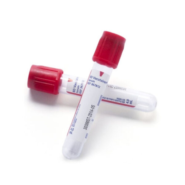 TUBO HEMOGARD ROJO