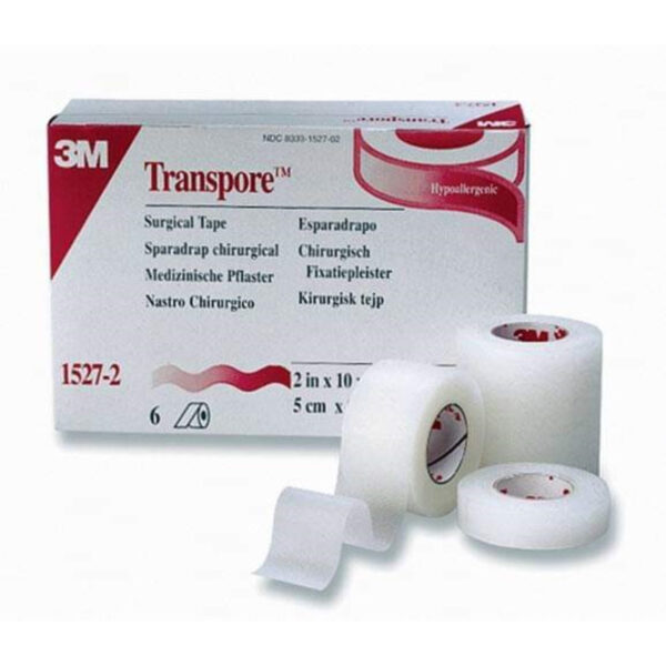 TRANSPORE CINTA QUIRURGICA TRANSPARENTE