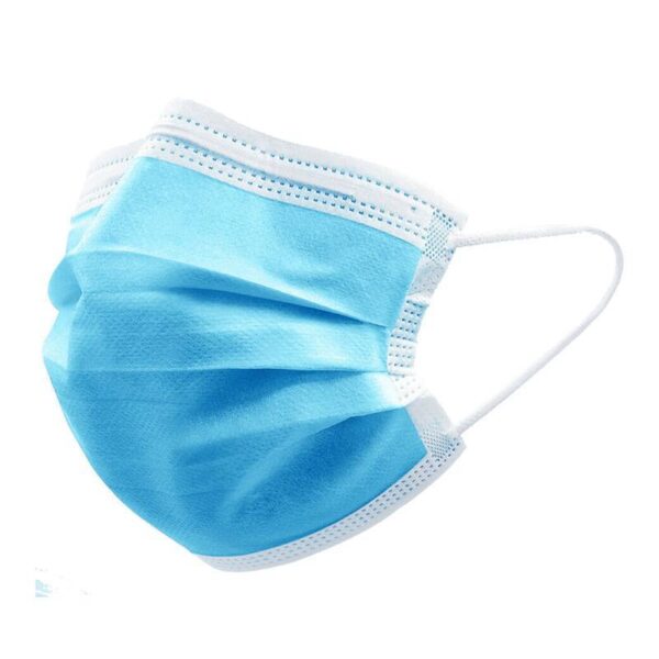 MASCARILLAS 3 PLIEGUES CON ELASTICO