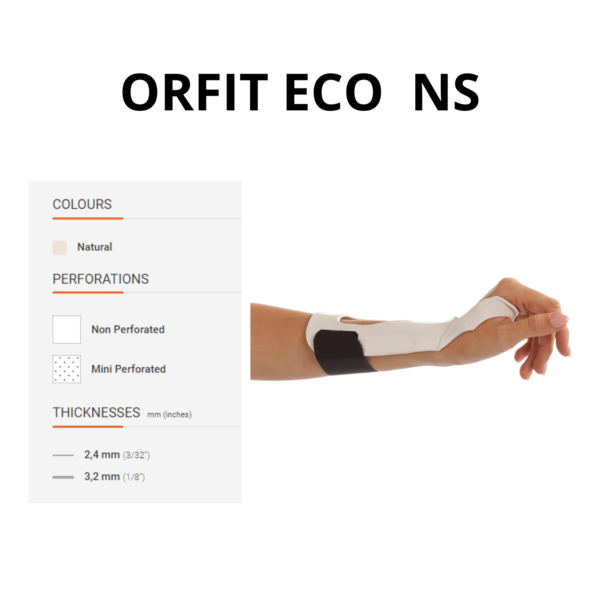 ORFIT ECO para fabricar ortesis
